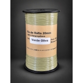 Fio de Ráfia 20mm - 150g - VERDE OLIVA