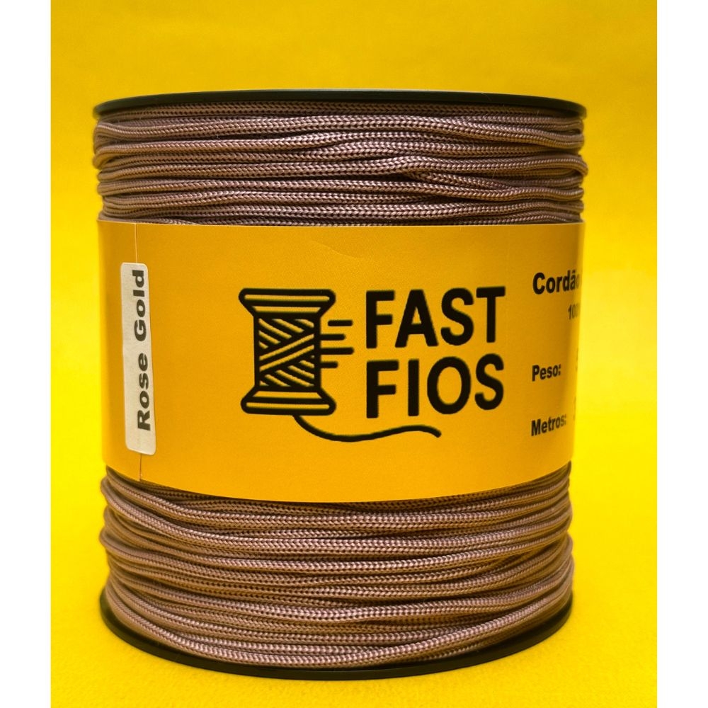 Fio Náutico 2mm - 300g - Rose Gold