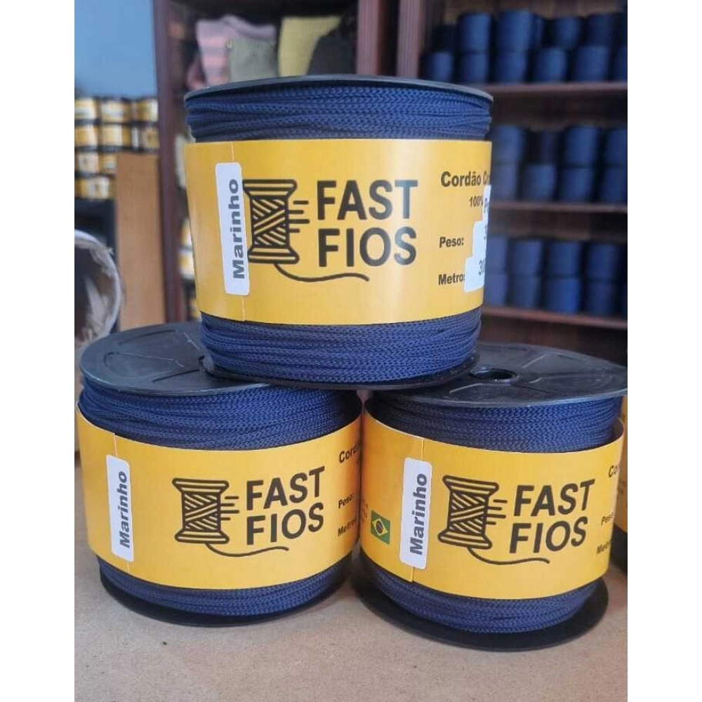 Fio de Poliéster 3mm - 300g - Marinho