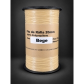 Fio de Ráfia 20mm - 150g - BEGE