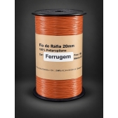 Fio de Ráfia 20mm - 150g - FERRUGEM