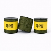 Kit com 3 carretéis para fazer as bolsas: Musa e Conexão – Fios + 2 Videoaulas (Links das Aulas Abaixo) - VERDE MILITAR