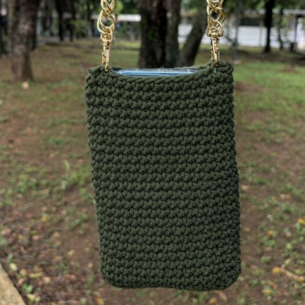 Carretel + Vídeo Receita para criar Capinha/Case para Celular (Link da Aula Abaixo) - VERDE MILITAR
