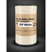 Fio de Ráfia 20mm - 150g - OFF-WHITE