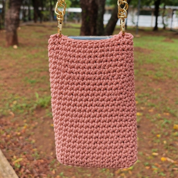 Carretel + Vídeo Receita para criar Capinha/Case para Celular (Link da Aula Abaixo) - ROSA ANTIGO