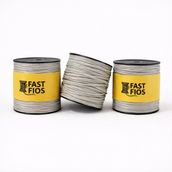 Kit com 3 carretéis para fazer as bolsas: Musa e Conexão – Fios + 2 Videoaulas (Links das Aulas Abaixo) - ALUMINIO