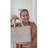 Kit com 3 carretéis para fazer as bolsas: Musa e Conexão – Fios + 2 Videoaulas (Links das Aulas Abaixo) - ALUMINIO