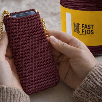 Carretel + Vídeo Receita para criar Capinha/Case para Celular (Link da Aula Abaixo)