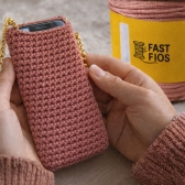 Carretel + Vídeo Receita para criar Capinha/Case para Celular (Link da Aula Abaixo) - ROSA ANTIGO