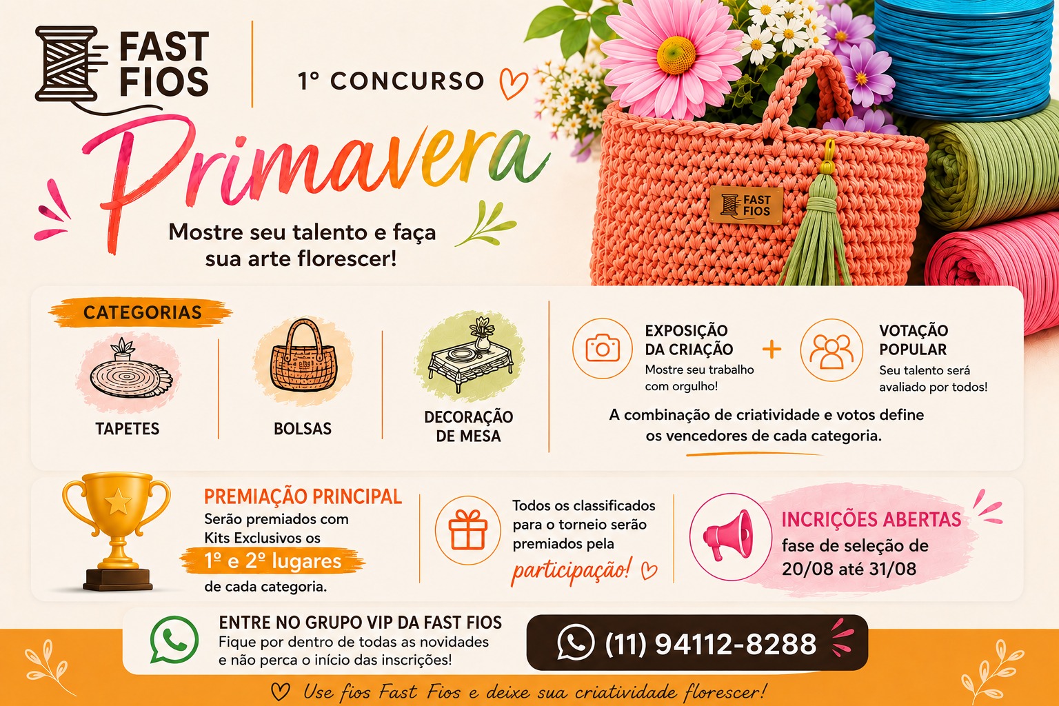 1º Concurso de Primavera